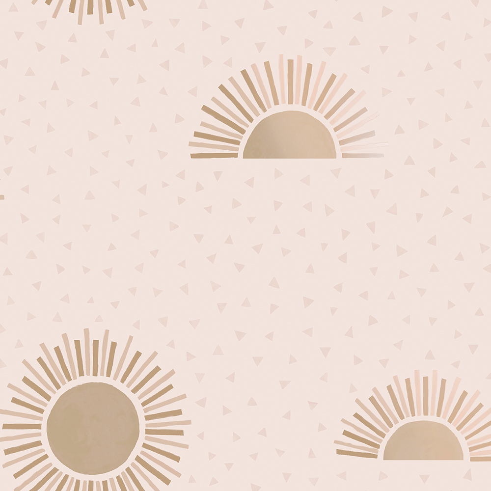 Holden Decor Sunbeam Pink Wallpaper Image 1
