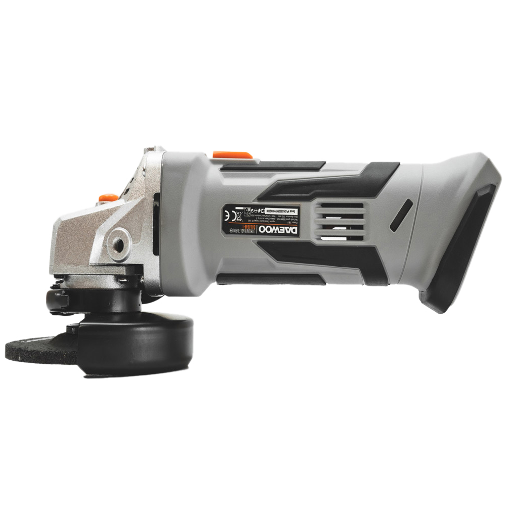 Daewoo U Force Series 18V 2 x 4Ah Lithium-Ion Cordless Angle Grinder with Battery Charger 125mm Image 2