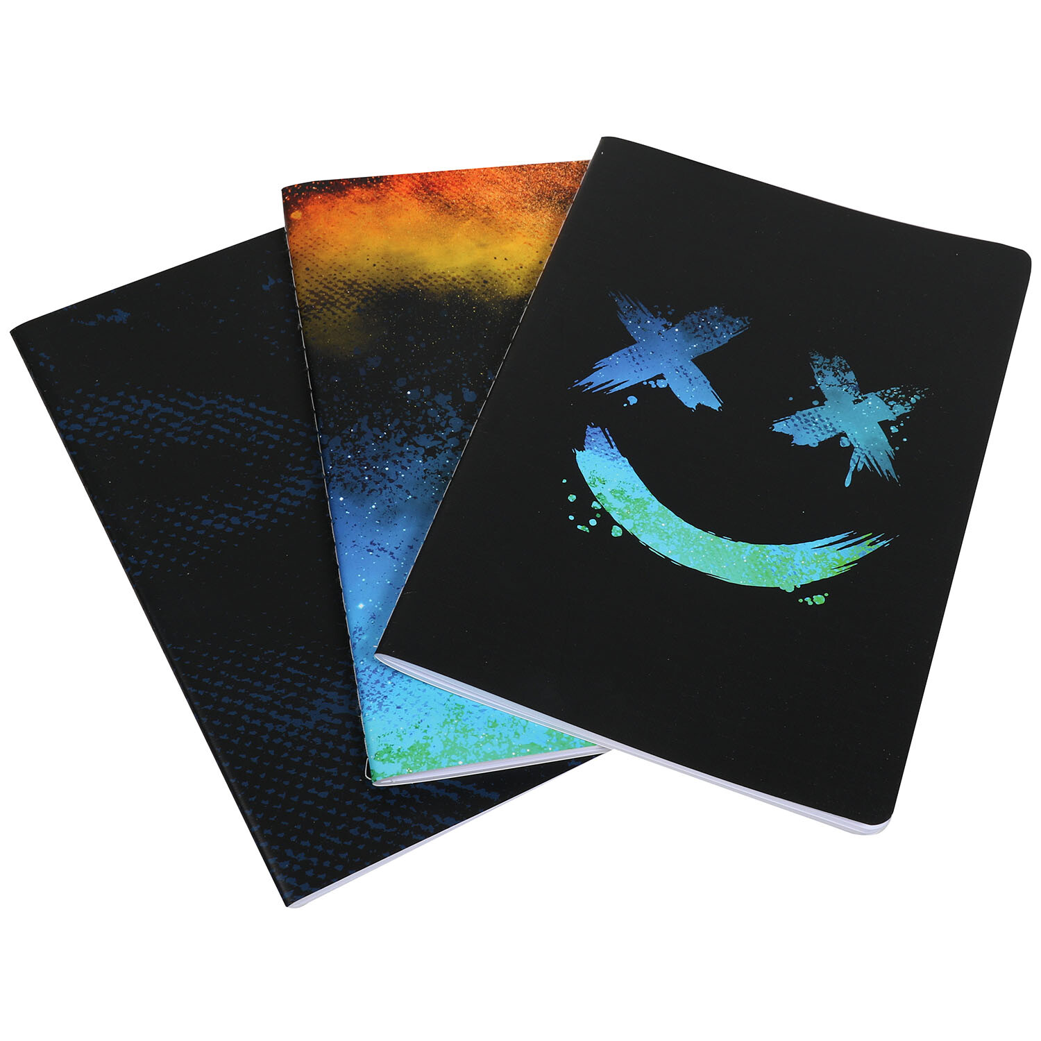 Pack of 3 Idoodle Voltex Notebooks Image 2
