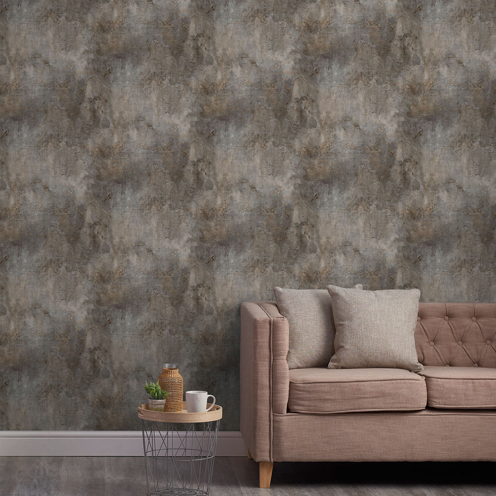 Grandeco Plaster Patina Castello Neutral Wallpaper by Paul Moneypenny Image 3