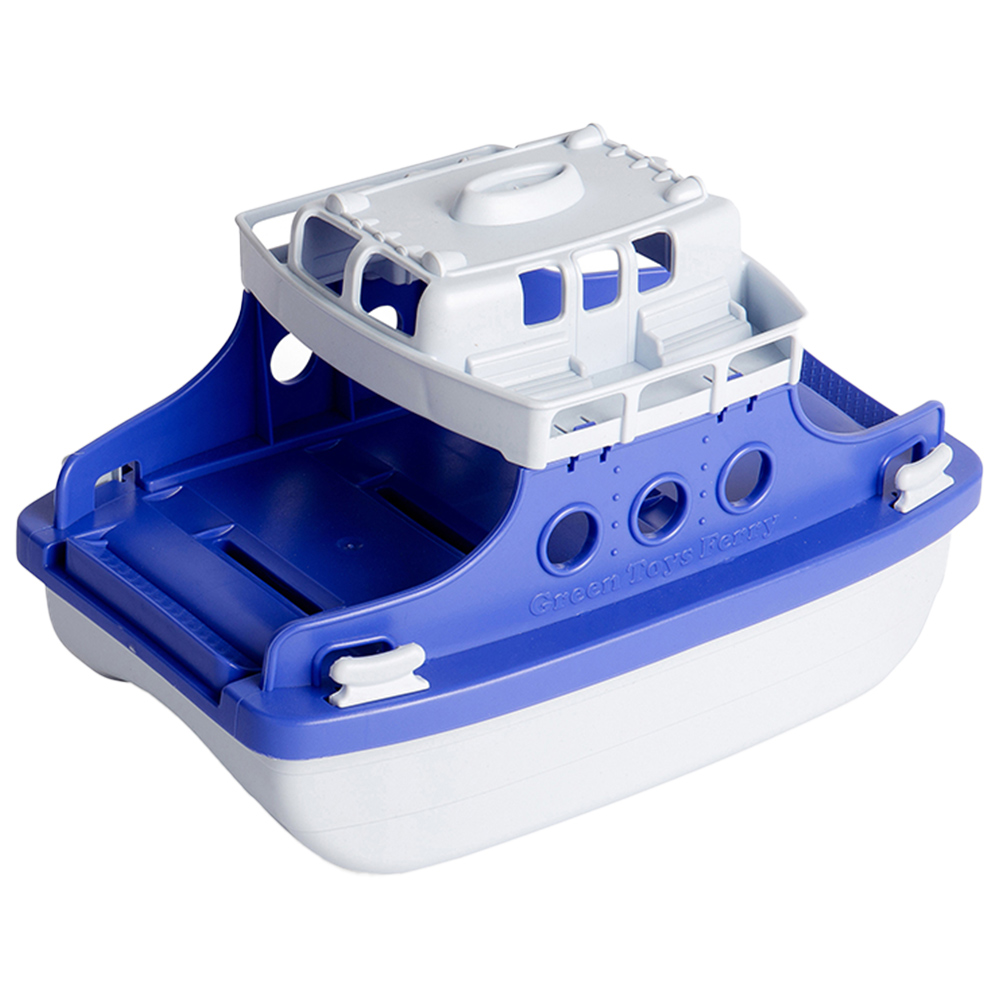 Bigjigs Toys OceanBound Ferry Boat Blue Image 1