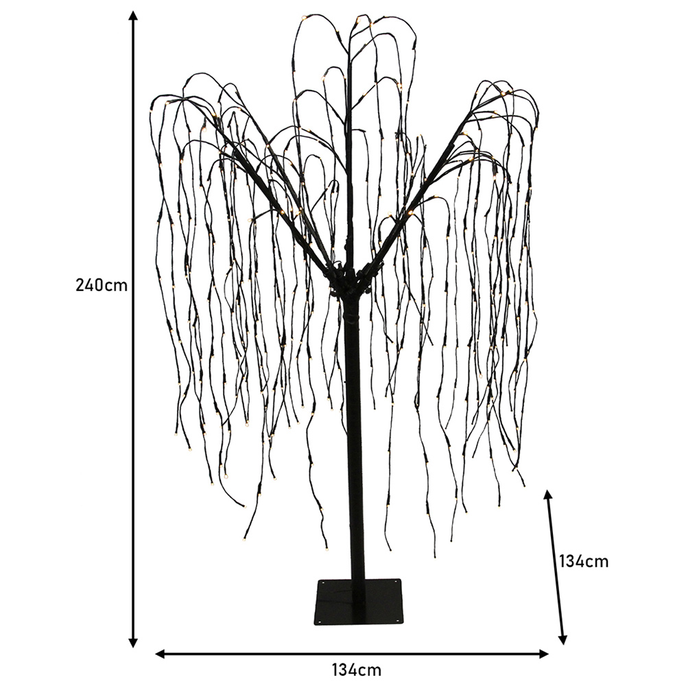 Monster Cool White LED Weeping Willow Tree 240cm Image 7