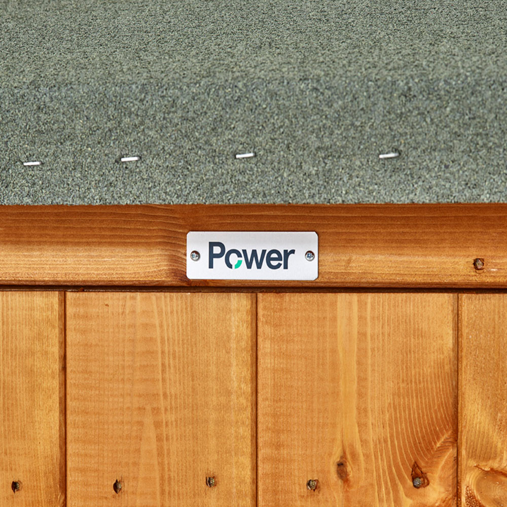 Power Sheds 14 x 8ft Pent Wooden Shed Image 3