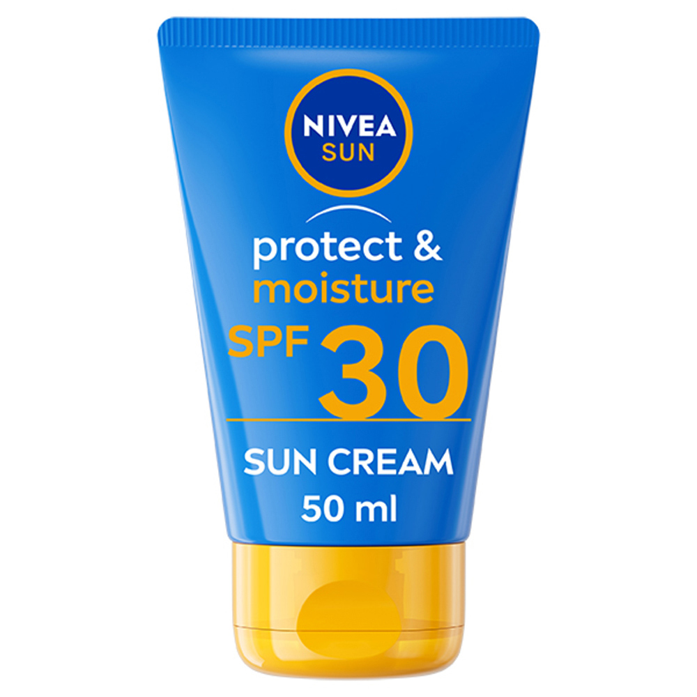 Nivea Sun Protect and Moisture Sun Cream To Go SPF30 50ml Image 1