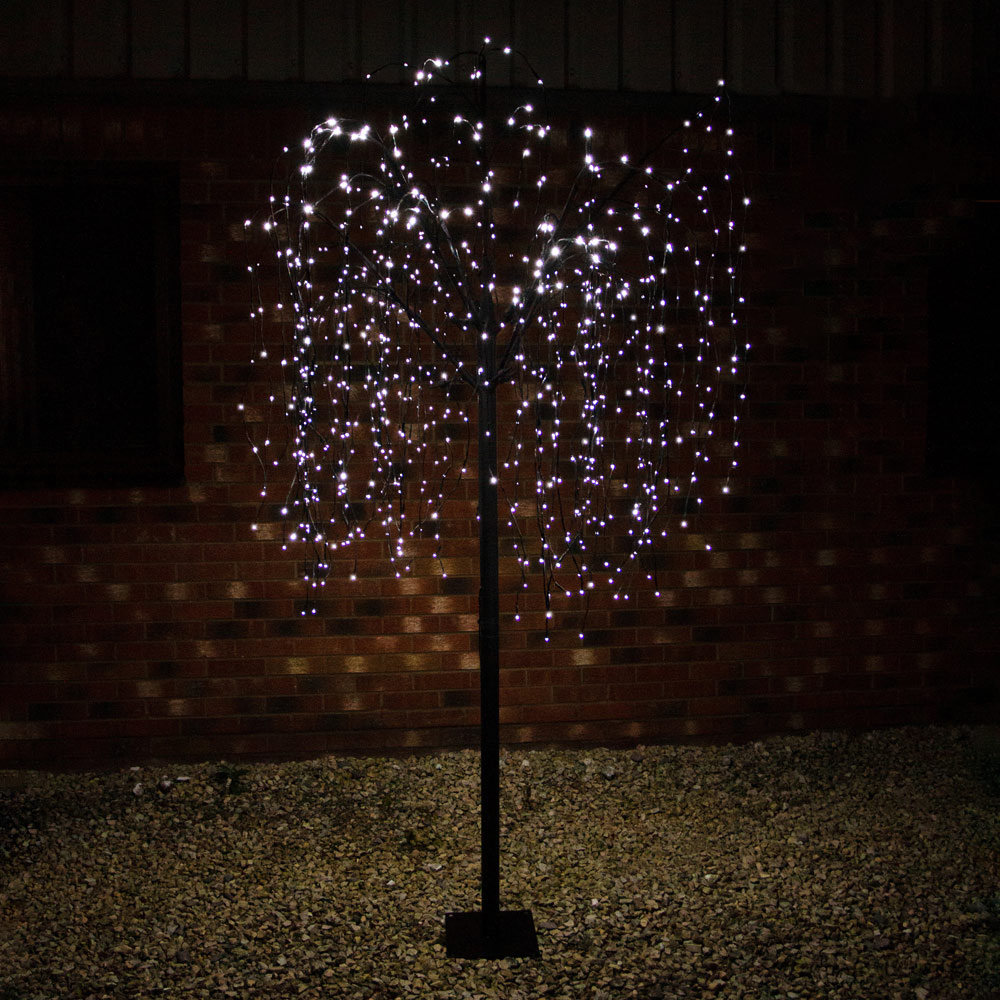 Monster Cool White LED Weeping Willow Tree 240cm Image 1