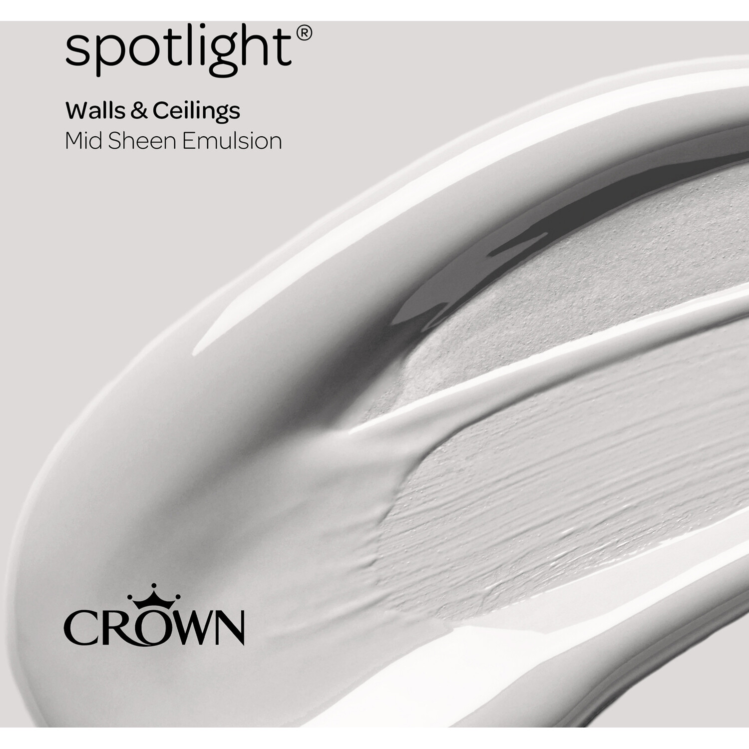 Crown Walls & Ceilings Spotlight Mid Sheen Emulsion Paint 2.5L Image 4