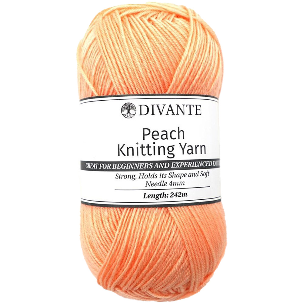 Divante Basic Knitting Yarn - Peach Image