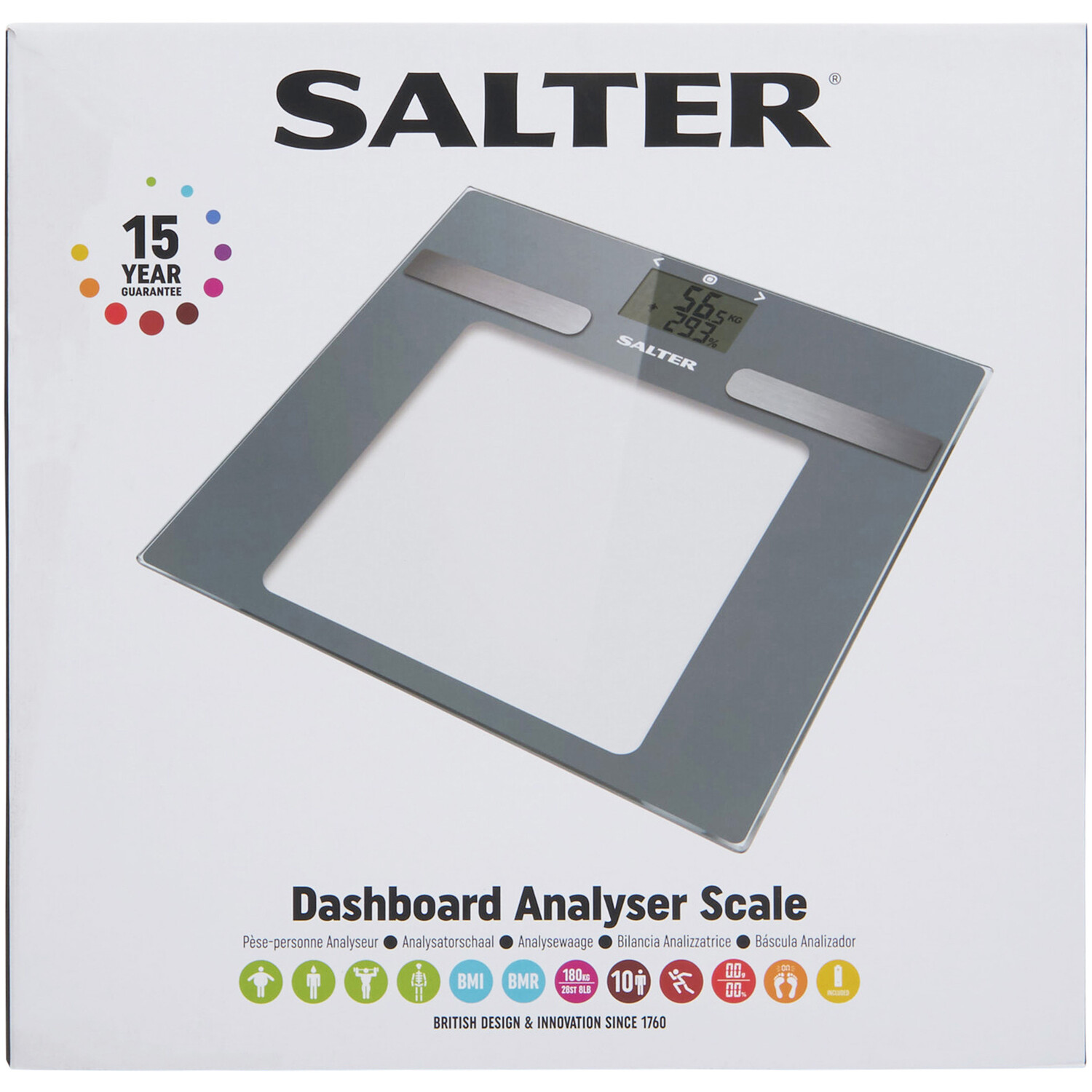 Salter Dashboard Analyser Scale Image 1