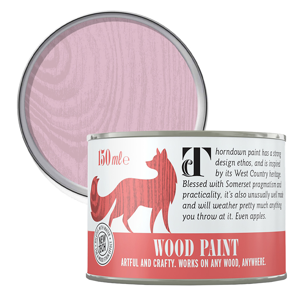 Thorndown Cheddar Pink Satin Wood Paint 150ml Image 1