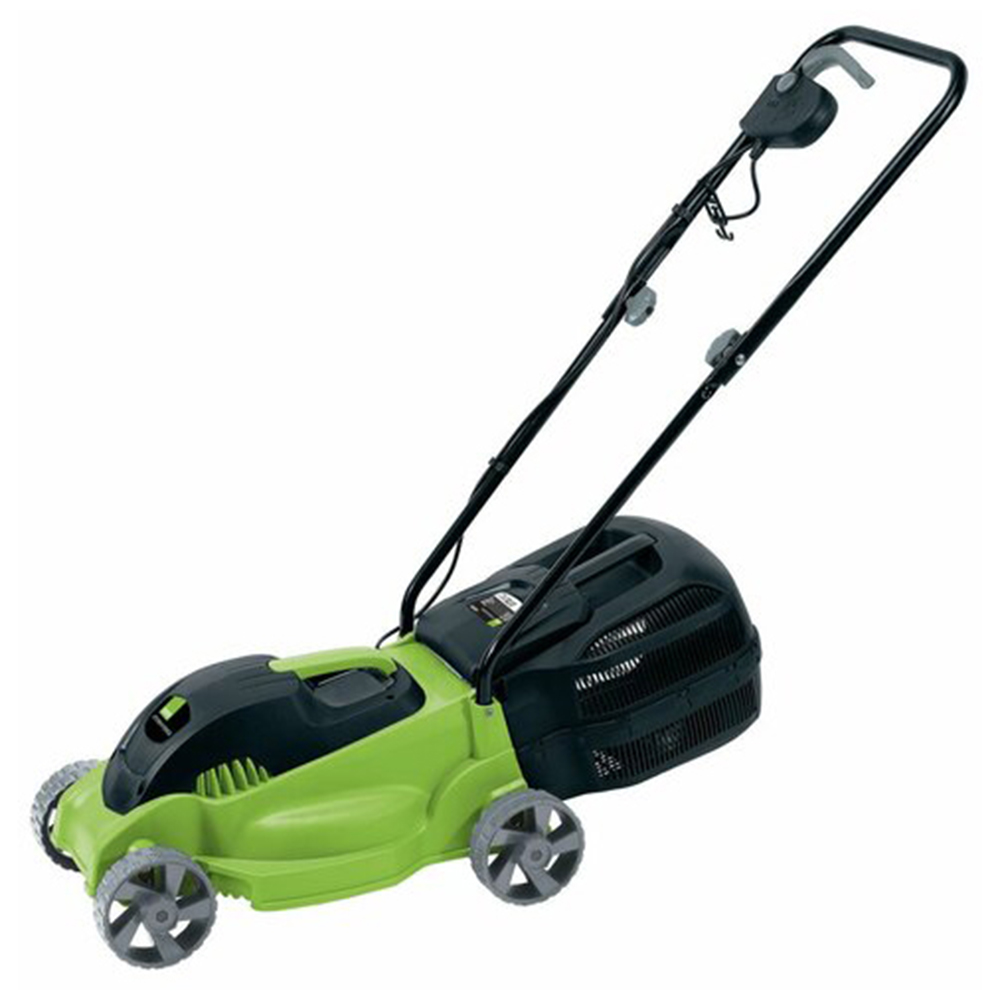 Draper 20015 1200W Hand Propelled 32cm Rotary Electric Lawn Mower Image 1
