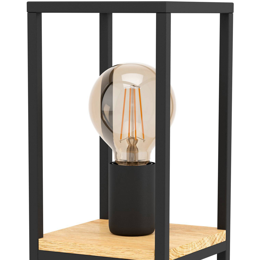 EGLO Libertad Black Caged Table Lamp Image 3