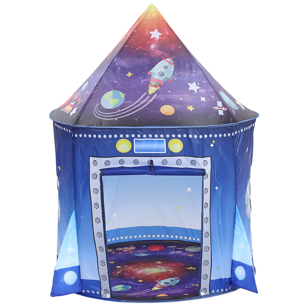 Living and Home Space Theme Kids Pop Up Play Tent Image 1