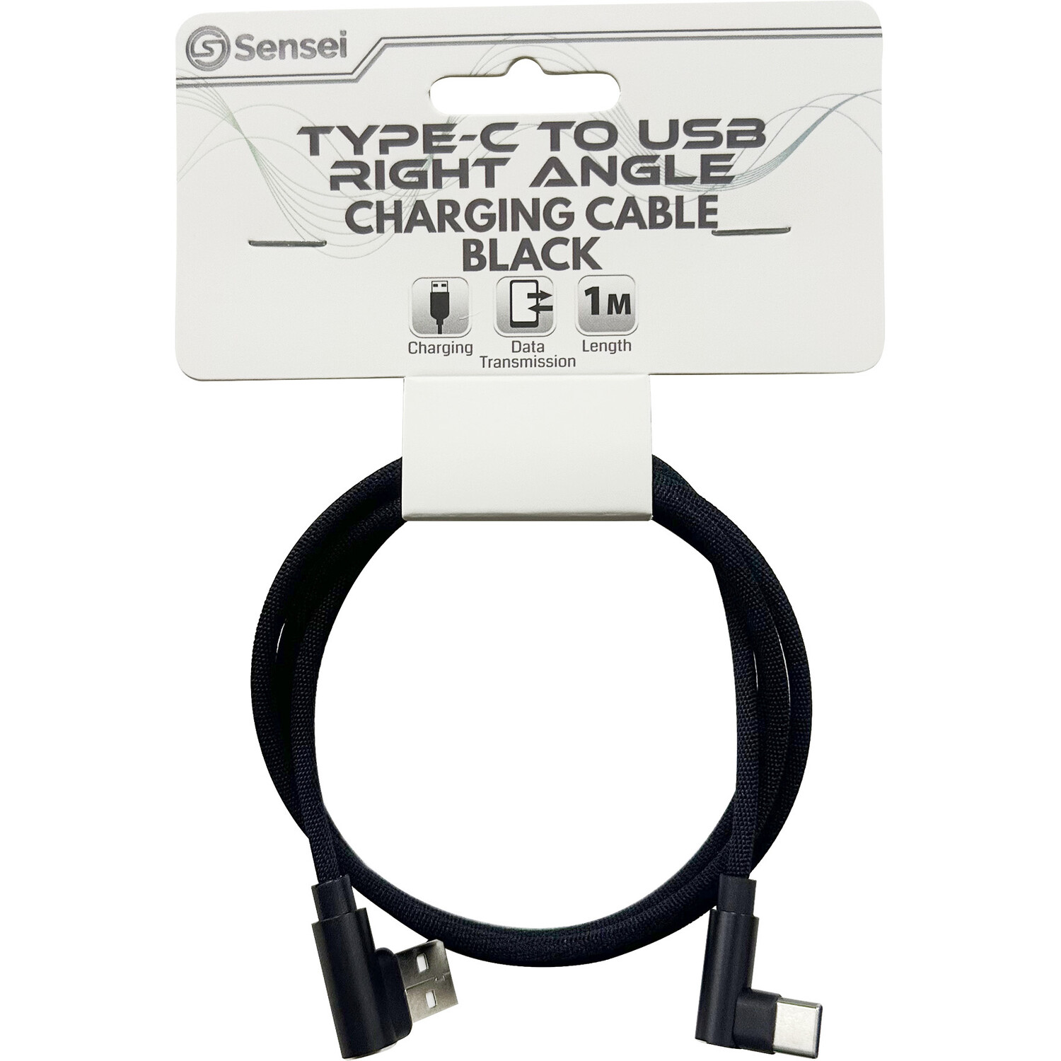 Type-C to USB Right Angle Cable Image