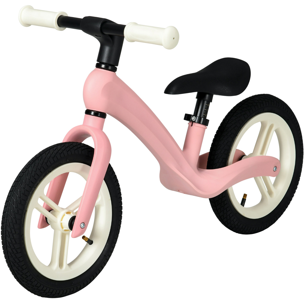 Tommy Toys 12 inch Pink Toddler Balance Bike Image 1