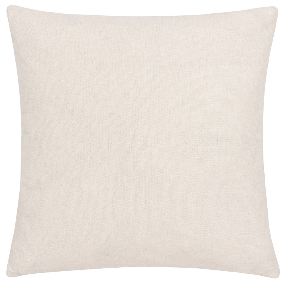 Hoem Lauder White Jacquard Cushion Image 5