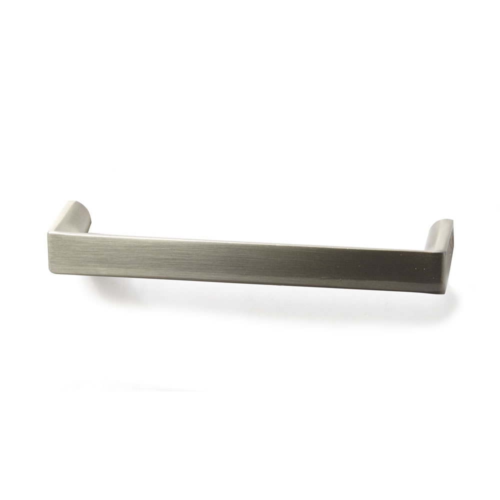 Wilko Flat/Curve Satin Finish Handle 96mm Wilko