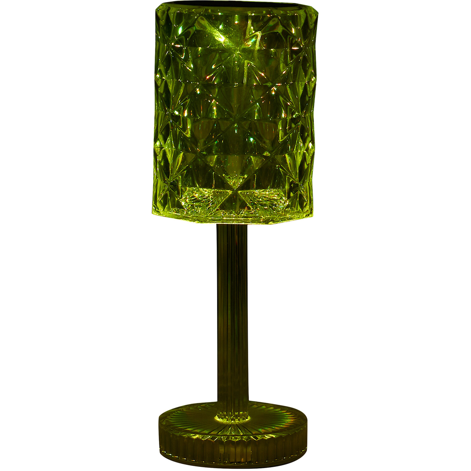 Crystal Effect Rechargeable Touch Lamp Image 4