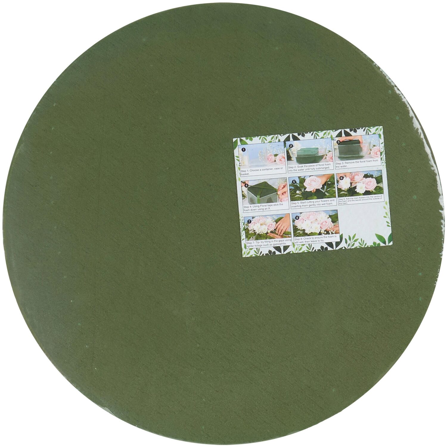 Pack of 2 Round Foams - Green Image 2