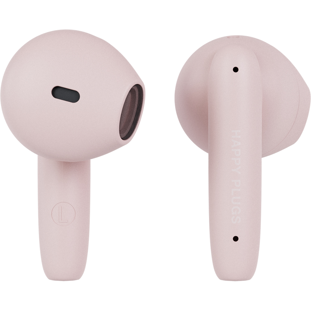Happy Plugs Joy Lite Pink Wireless Bluetooth Earbuds Image 4