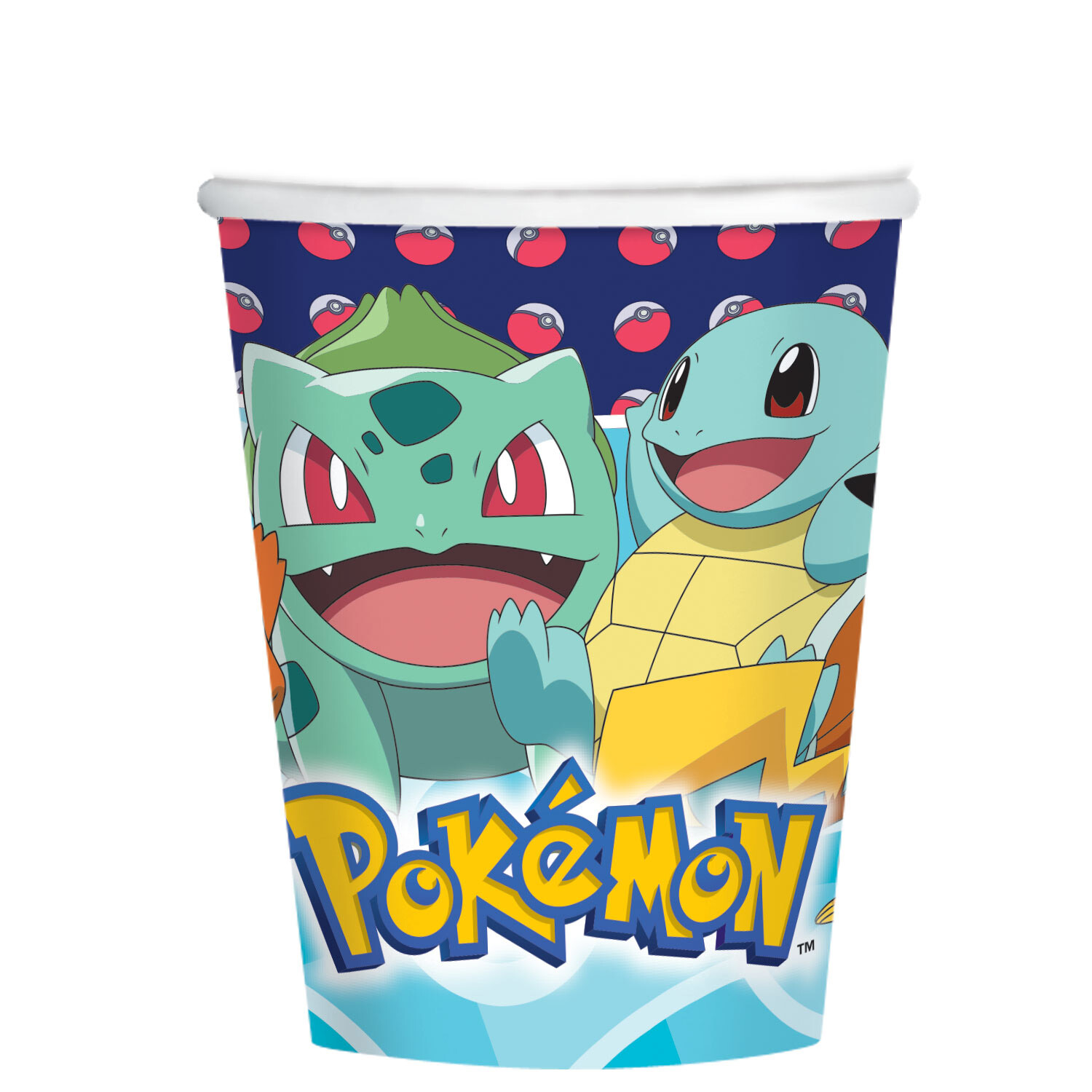 Pack of 8 Pokemon Paper Cups Image