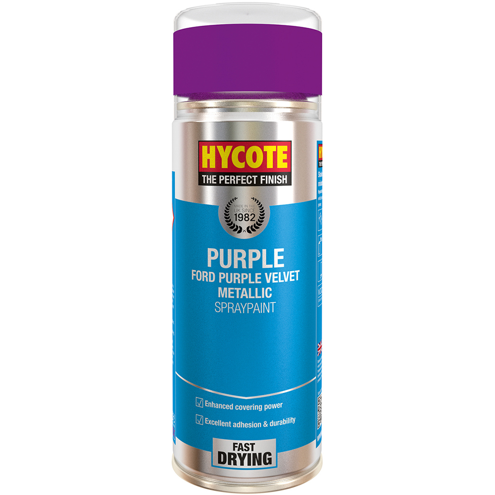 Hycote Ford Purple Velvet Car Spray Paint 400ml Image