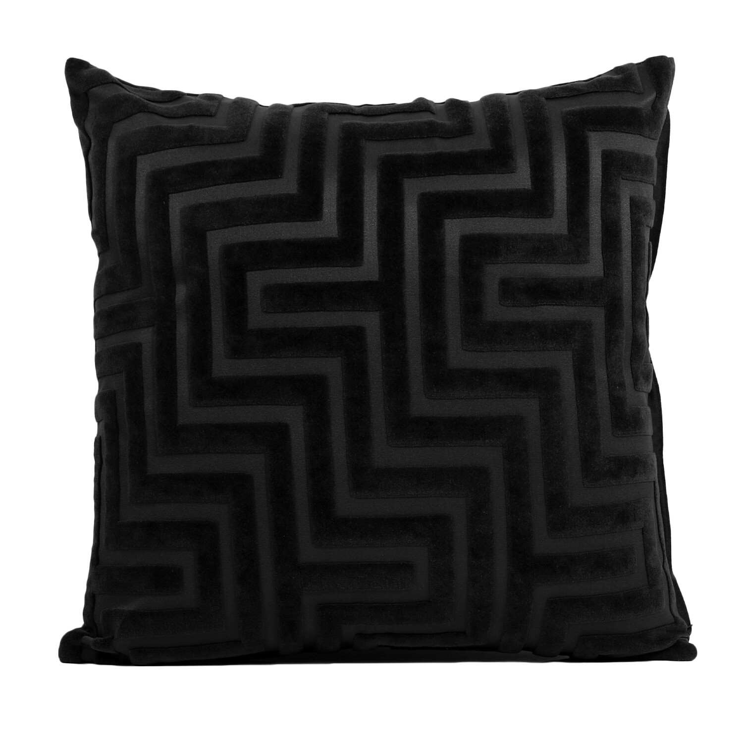 Divante Arlo Black Velvet Cushion Covers 45 x 45cm Image 2