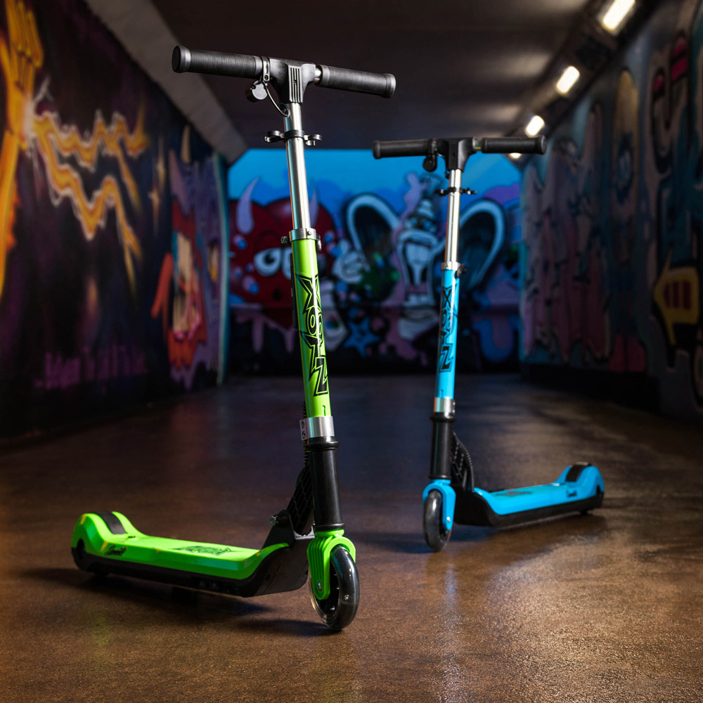 Xootz Element Electric Foldable Scooter Green Image 8