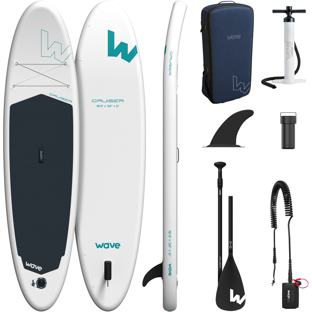 Wave White Cruiser SUP Board 10ft 9 inch Image 3