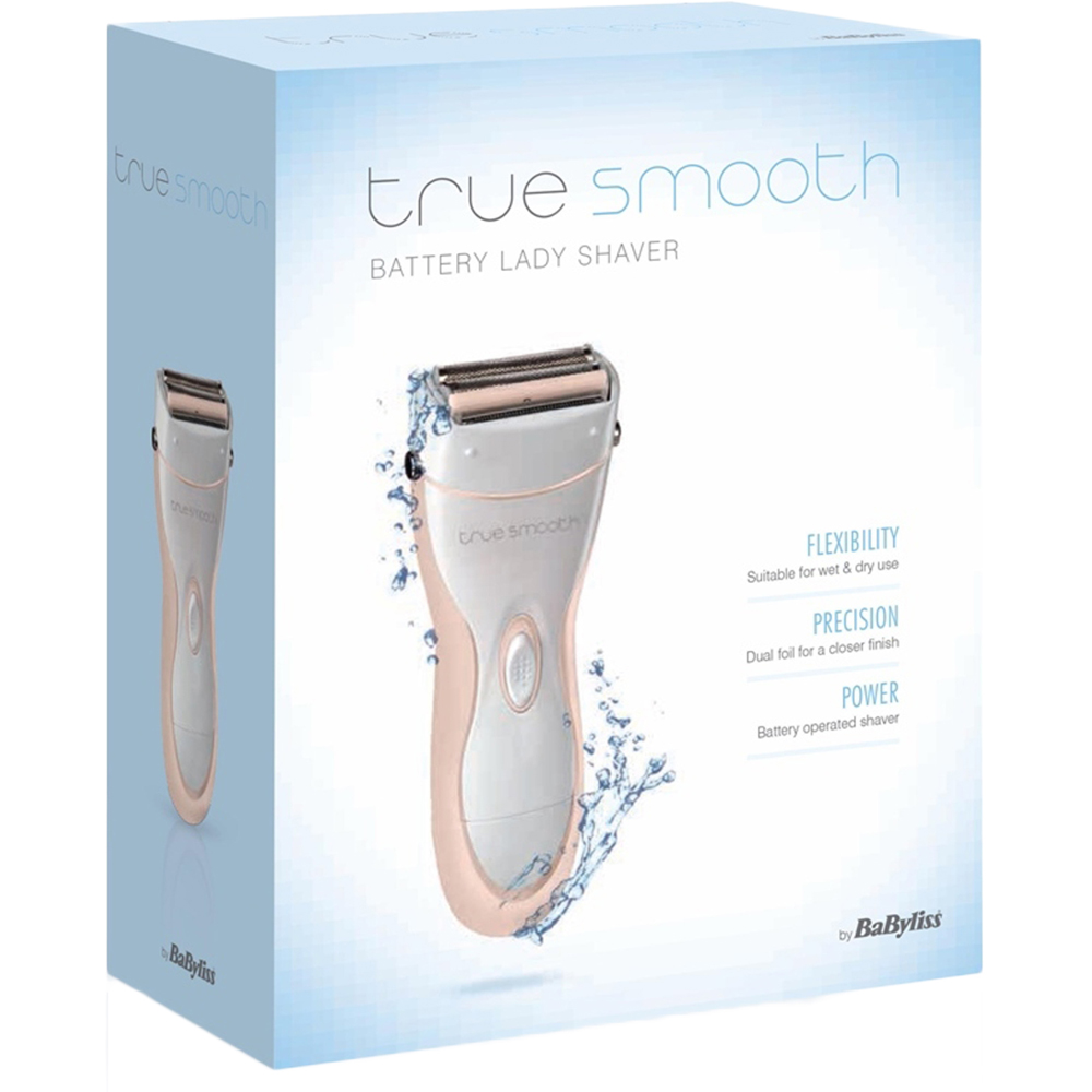 Babyliss True Smooth Wet and Dry Women's Electric Shaver Image 1