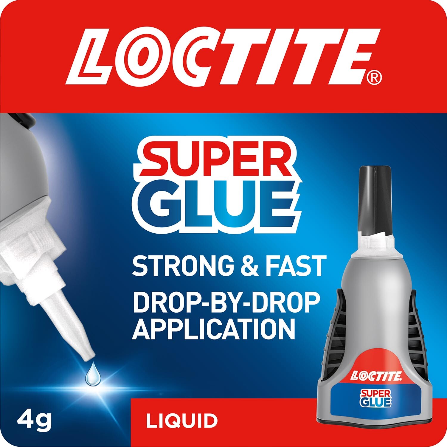 Loctite Control Super Glue Liquid 4g Image 1