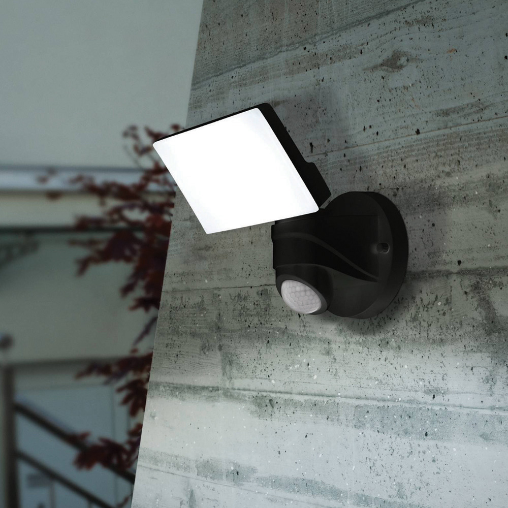 EGLO Pagino Black LED Wall Spotlight Image 2