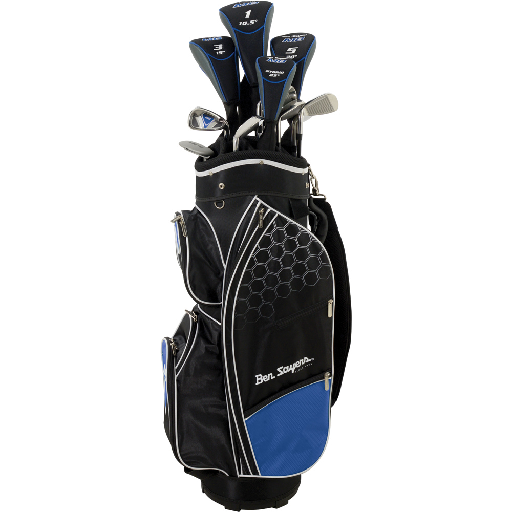Ben Sayers M8 Package Set with Blue Cart Bag Graphite MRH Image 1