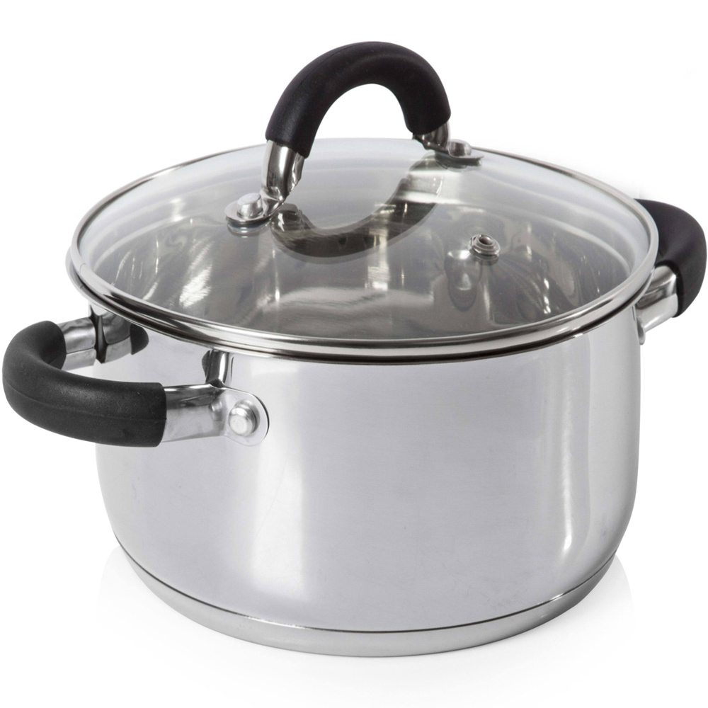 Tower 24cm Stainless Steel Casserole Image 1