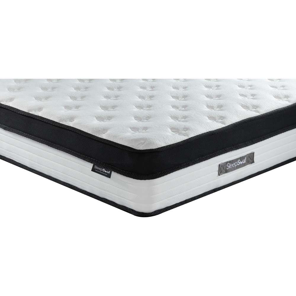 SleepSoul Cloud Single White 800 Pocket Sprung Memory Foam Mattress Image 4