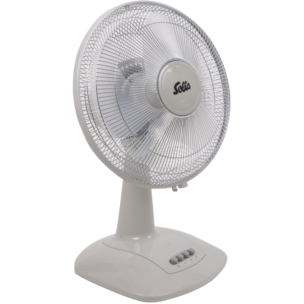 Solis Grey Desk Fan 18 inch Image 3