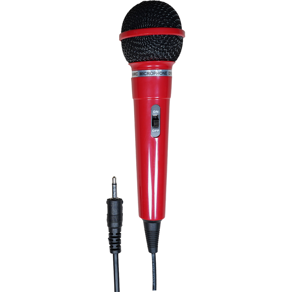 Mr Entertainer Red Dynamic Handheld Karaoke Microphone Image 3