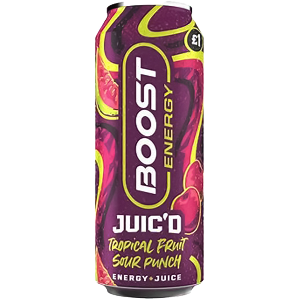 Boost Energy Juicd Tropical Sour Punch 500ml Image