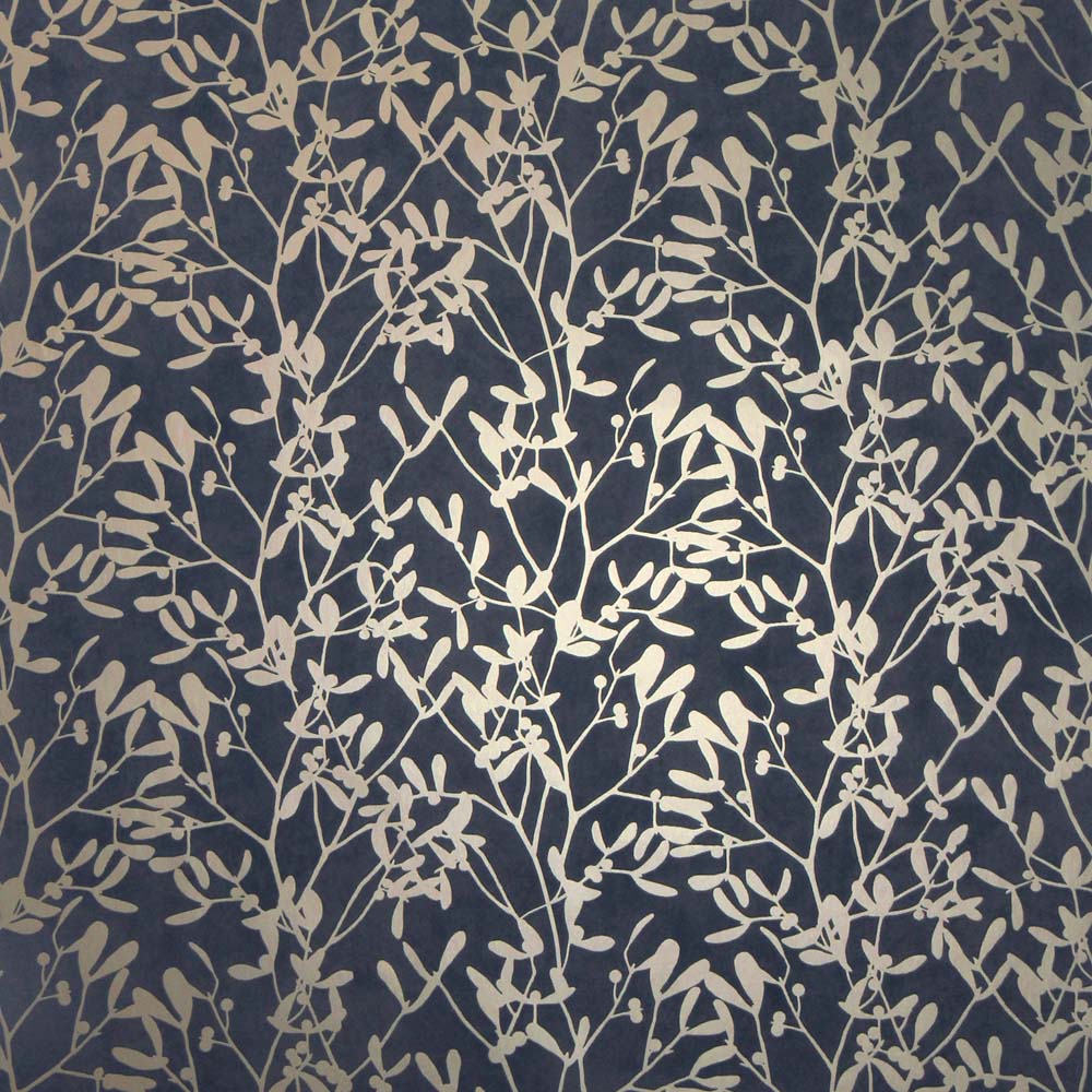 Arthouse Botanica Leaf Navy Wallpaper Image 1