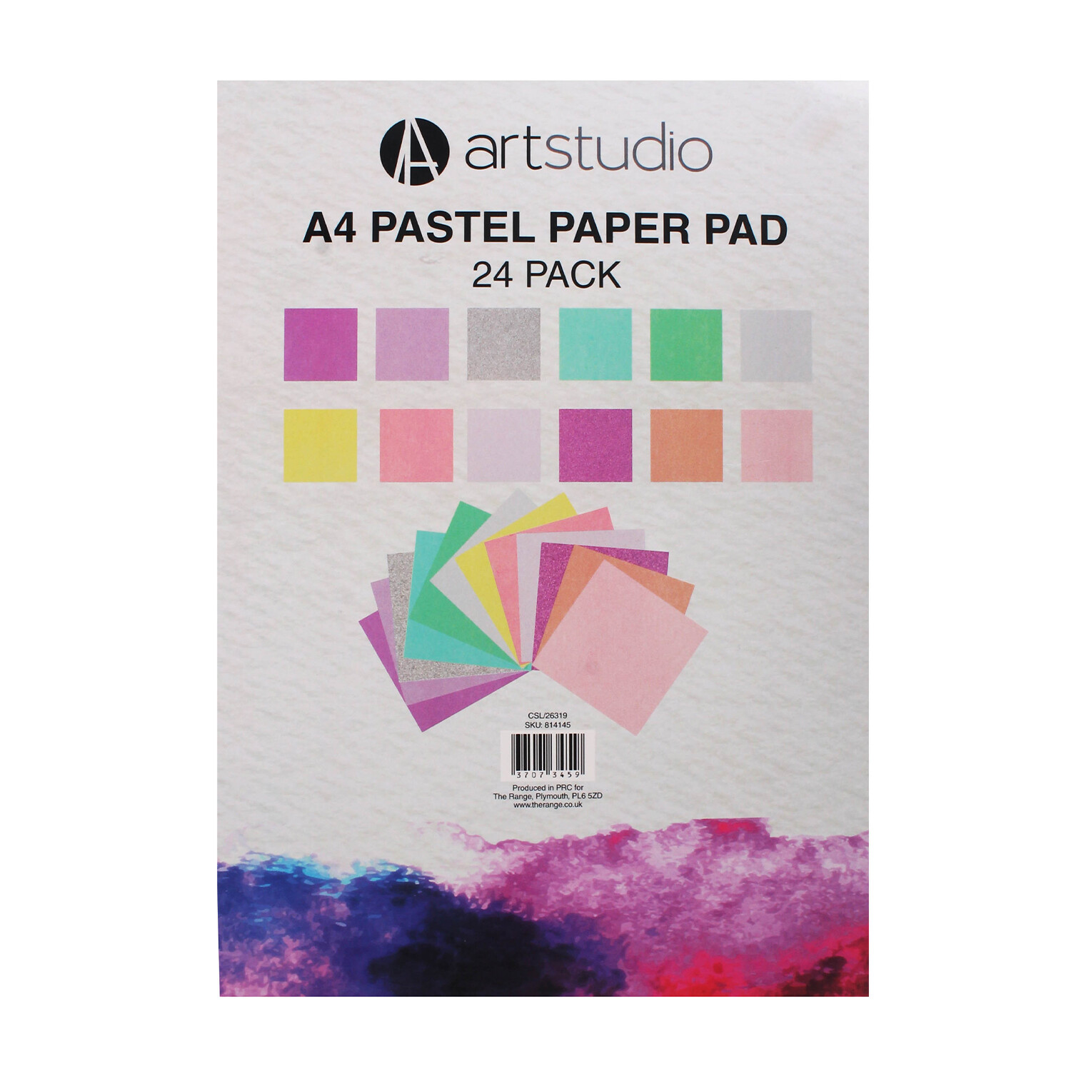 Art Studio A4 Paper Pad - Pastel Image