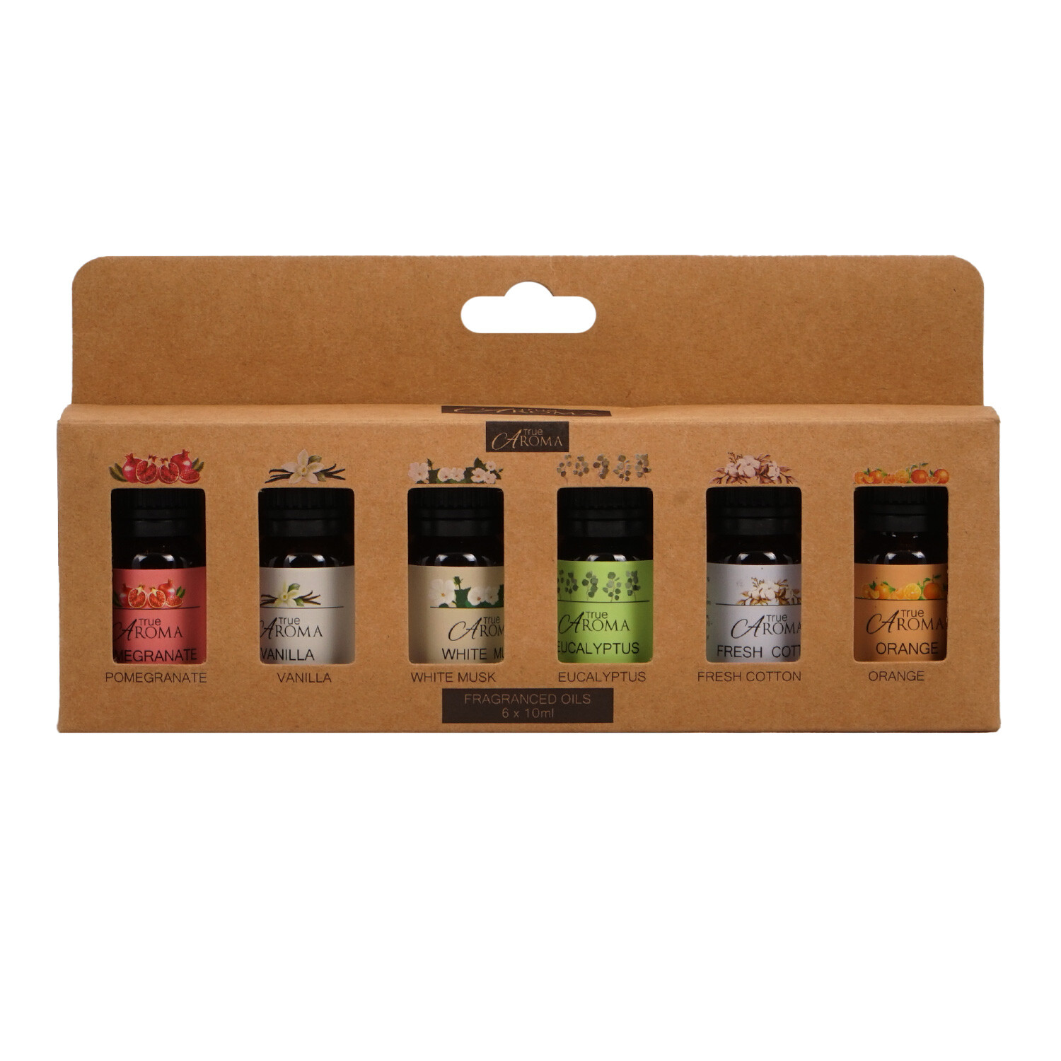 Pack of 6 True Aroma Fragrance Oils Image 1