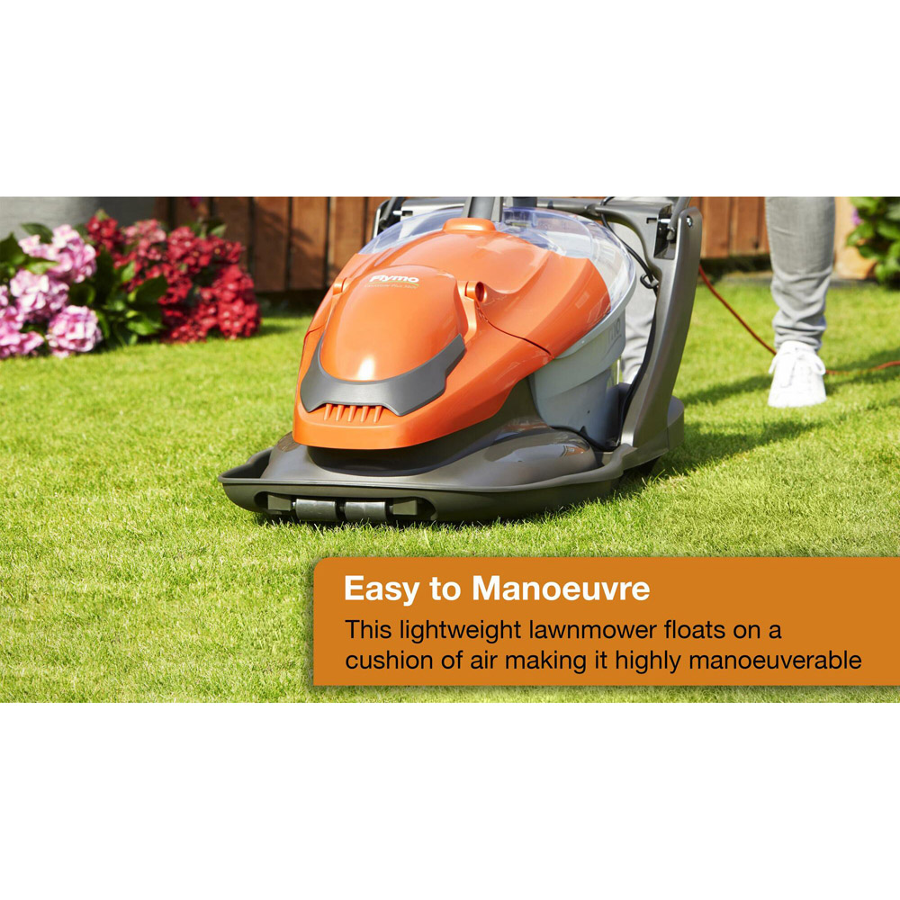 Flymo 9704838-01 1800W EasiGlide Plus 360V 36cm Hover Electric Lawn Mower Image 5