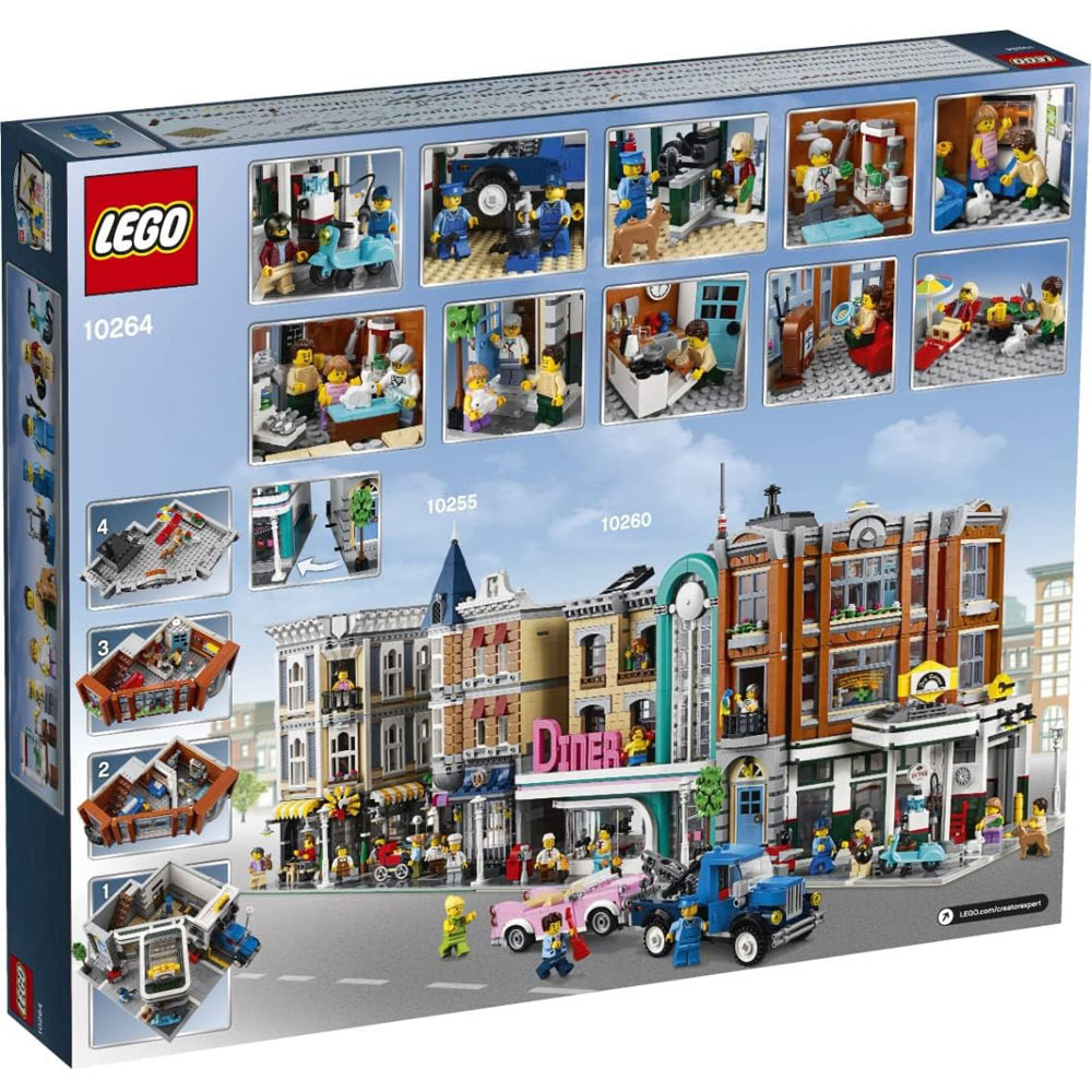 LEGO Creator 10264 Corner Garage Building Kit Image 6
