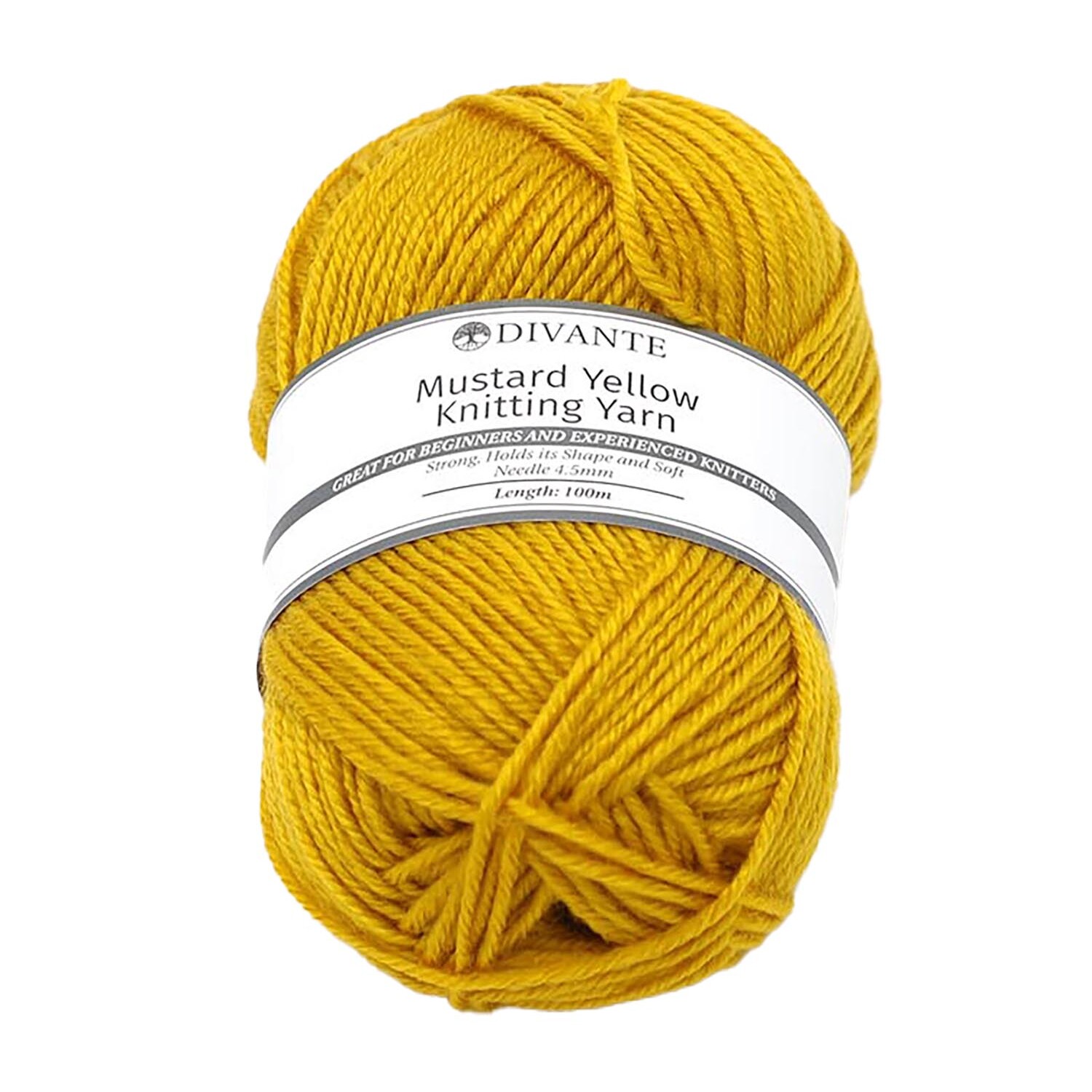 Divante Value Knitting Yarn - Mustard Yellow Image
