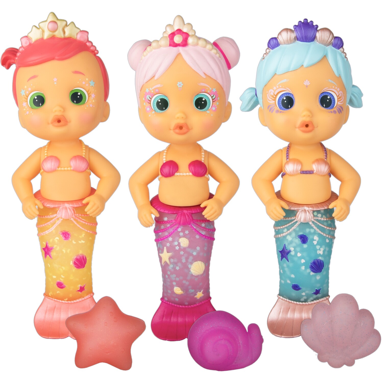Single Bloopies Mermaids Series 2 Bath Toy in Assorted styles Image 1