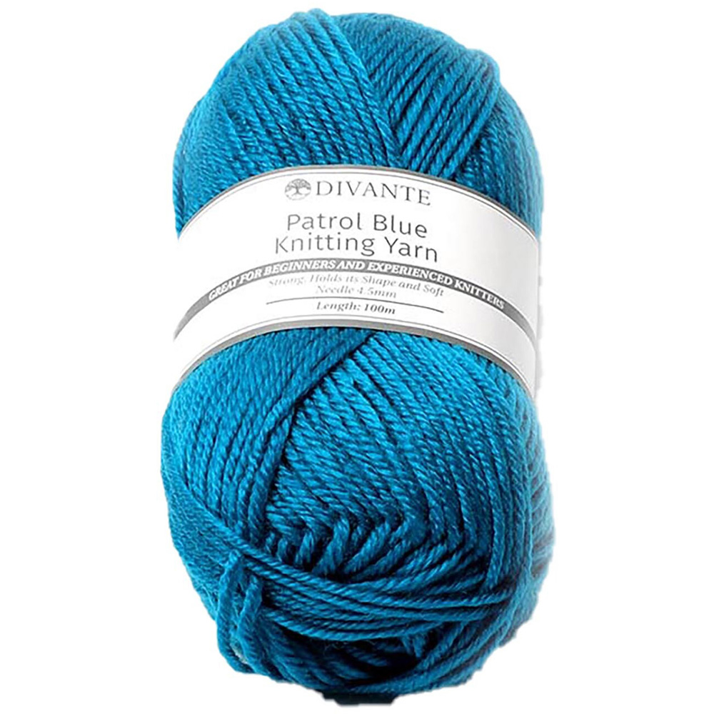 Divante Petrol Blue Knitting Yarn 50g Image