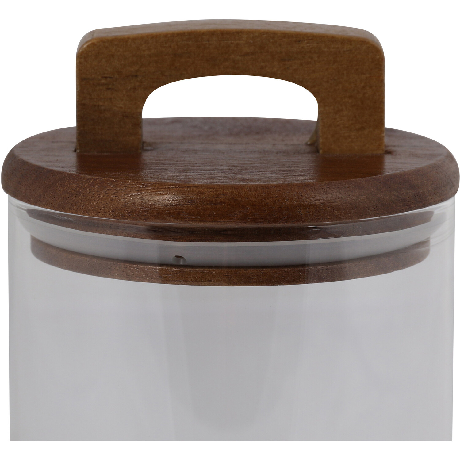 Storage Jar with Handled Lid - Clear /  0.9l Image 2