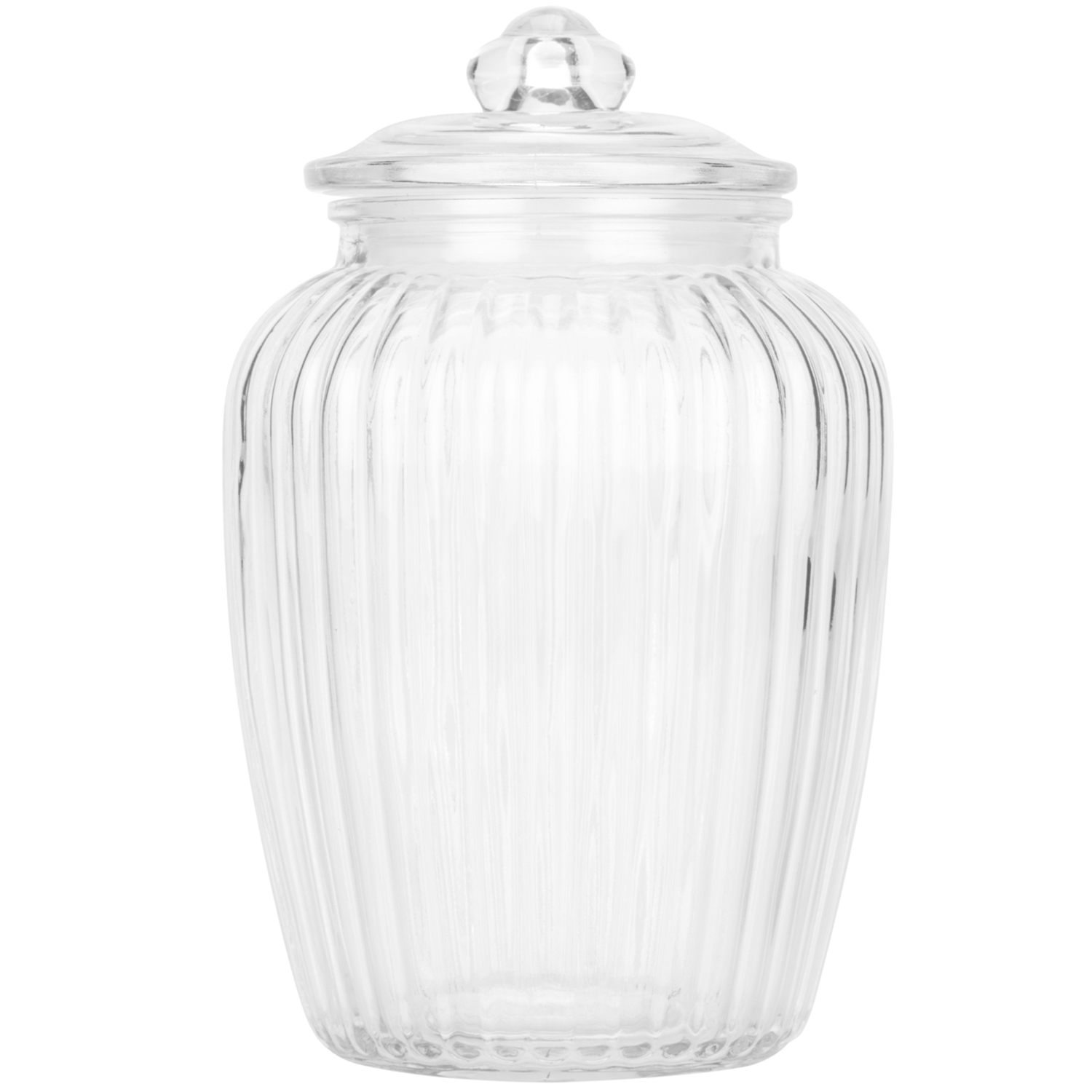My Home Glass Jar with Lid 15cm Image