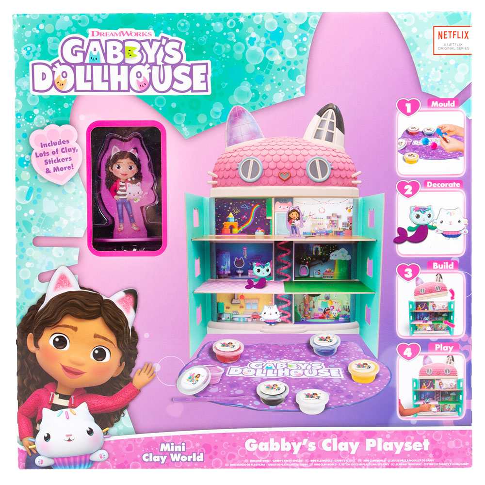 Gabby's Dollhouse Clay Playset Image 1