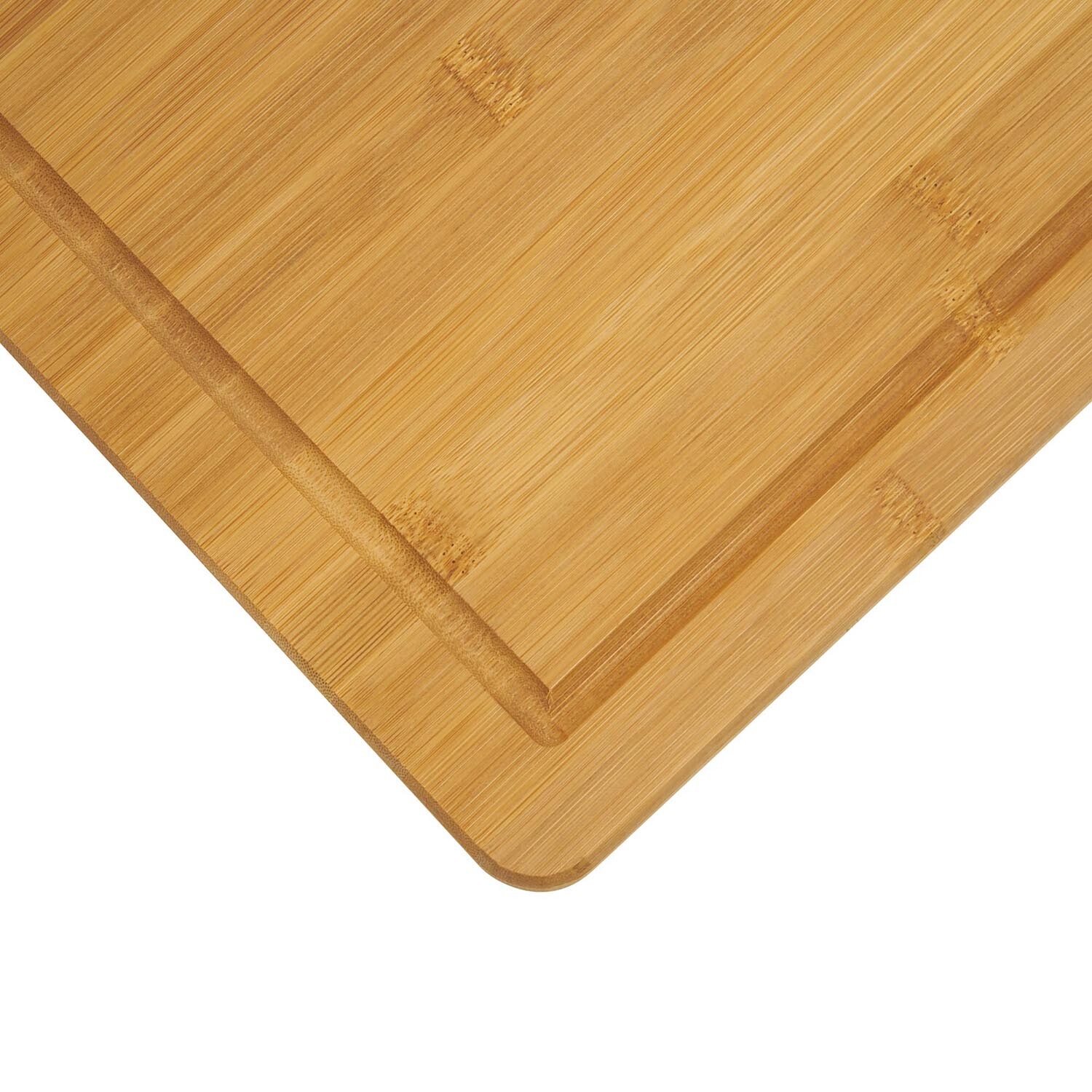 Premium Bamboo Chopping Board - Natural / Large Image 3