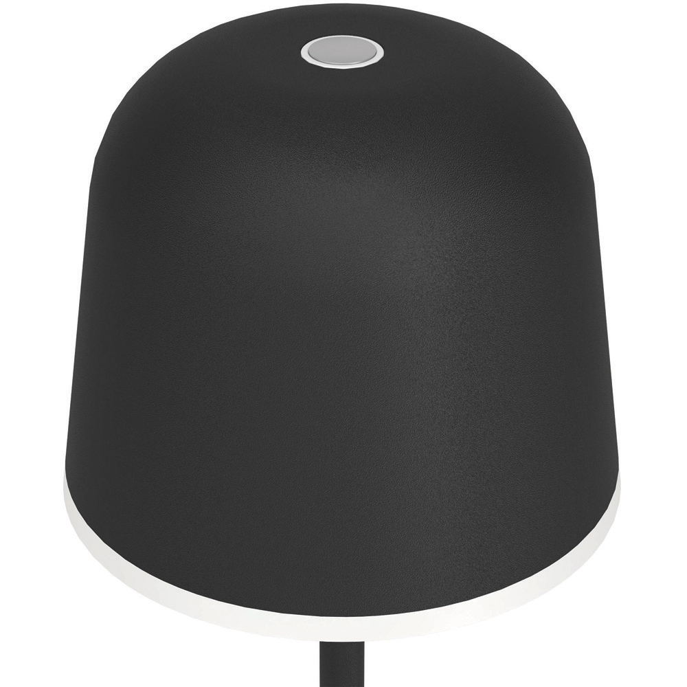 EGLO Mannera Black Cordless Table Lamp Image 3